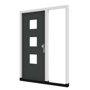 Voordeur TH05 met zijlicht rechts (binnendraaiend) | hout