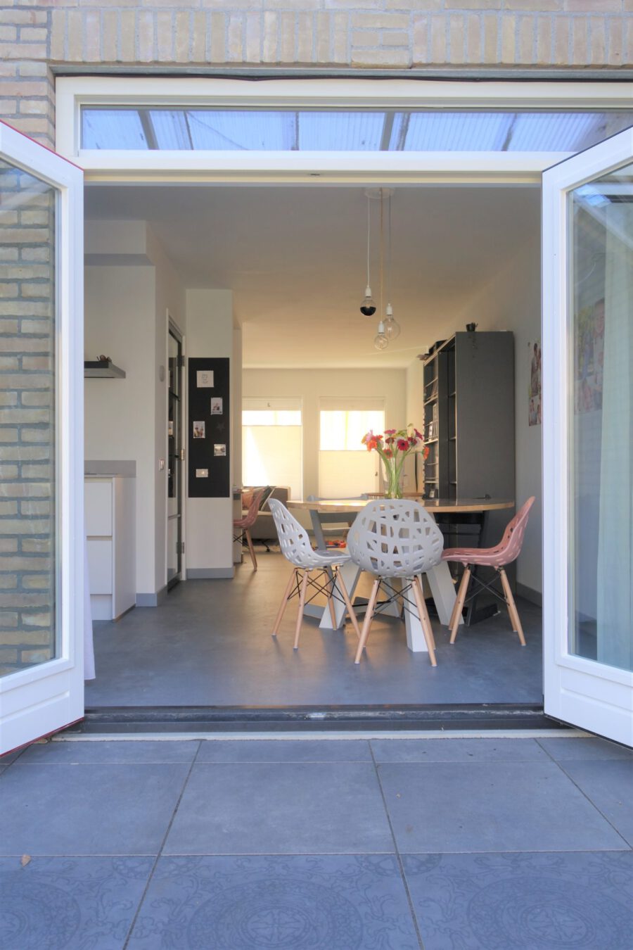 houten openslaande tuindeuren in woning