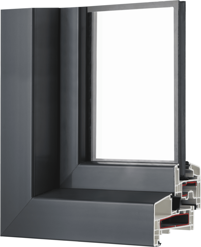 Gealan kunststof kozijnprofiel