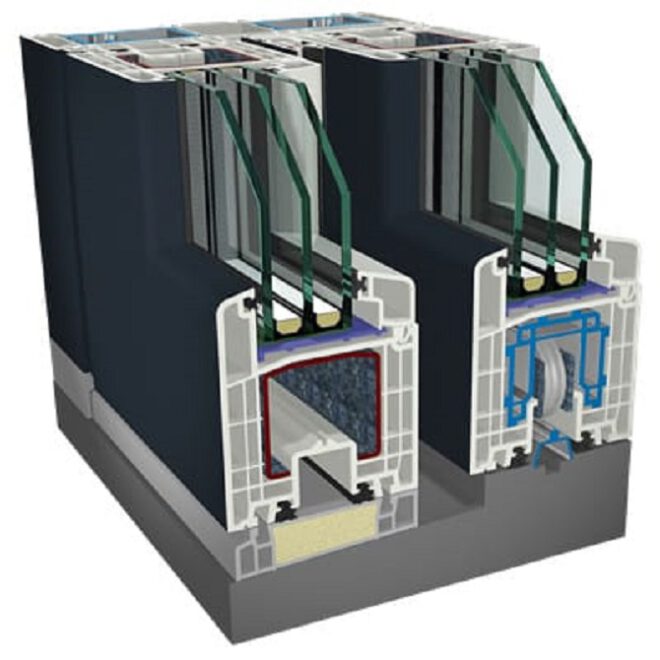 Gealan S9000 hefschuifpui kozijnprofiel