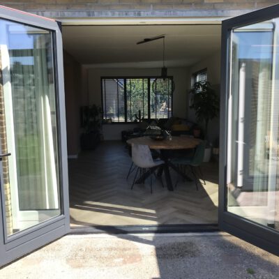 openslaande tuindeuren antraciet