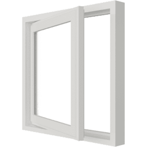 Draairaam | 1 vak | hout