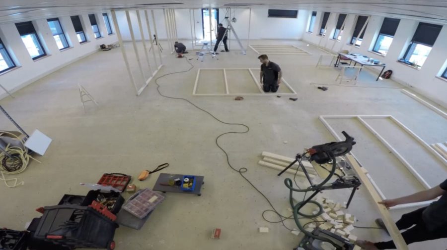 Toelevering Online nieuw kantoor